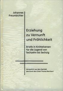 Johannes Freumbichler Erziehung